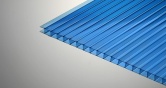 Сотовый поликарбонат Polygal синий 6 мм Колибри